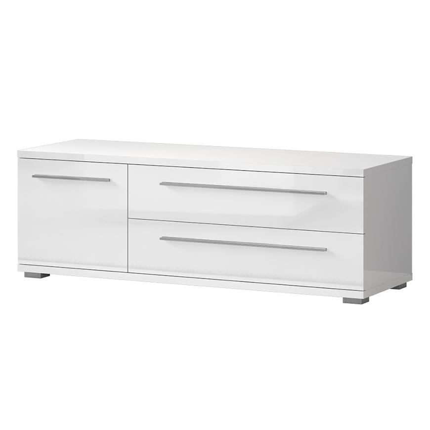 Tv Stolek Piano TV135-1K2F/PN-70/KA/70 crystal white