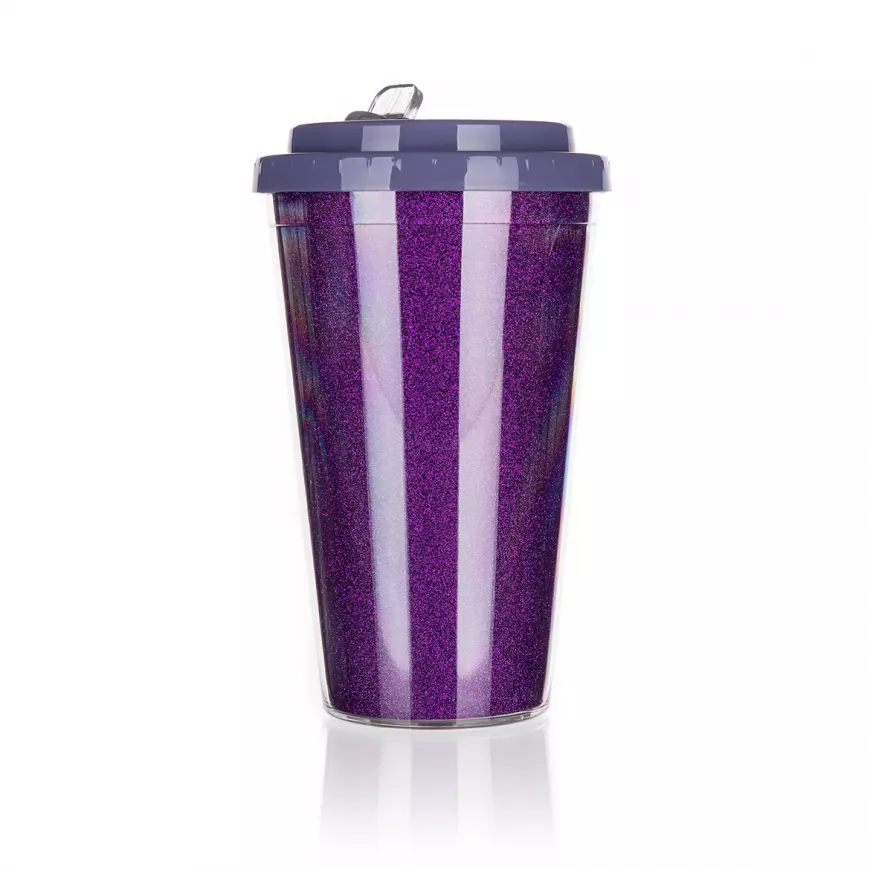 Hrnek cestovní Glitters 500 ml 48788647