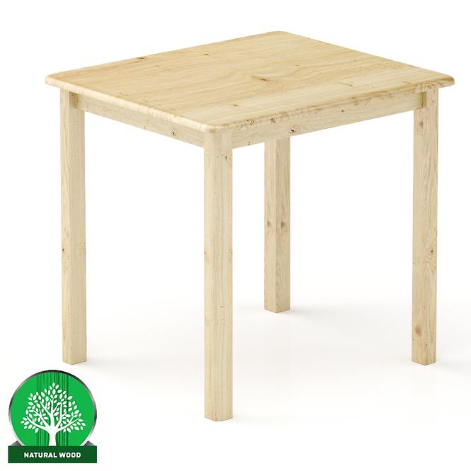 Stůl borovice ST104-100x75x70 přírodní