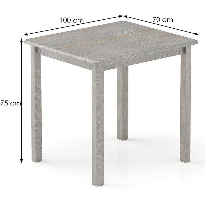 Stůl borovice ST104-100x75x70 grey