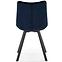 Židle K332 látka velvet/kov tmavě modráowy,10
