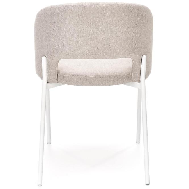 Židle K486 tkanina/kov béžová