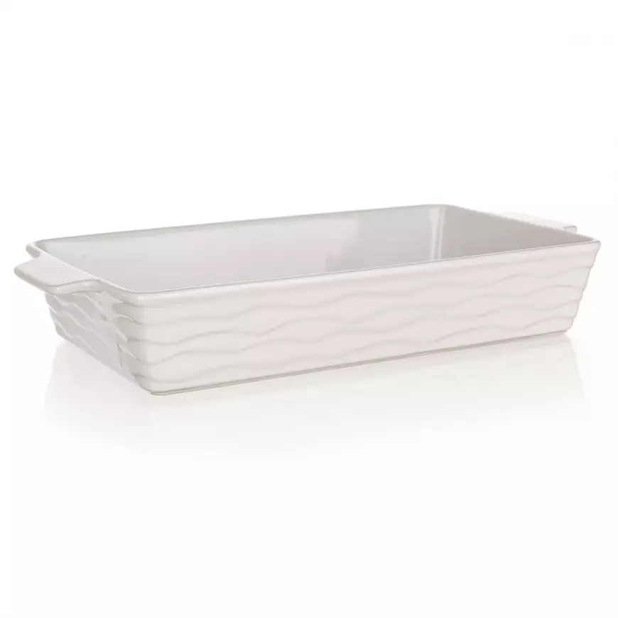 Zapékací mísa 42x21cm Culinaria white 60zf05