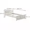 Postel Buk Lk109–120x200 grey,3