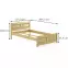 Postel Buk Lk109–120x200 rustikal,3