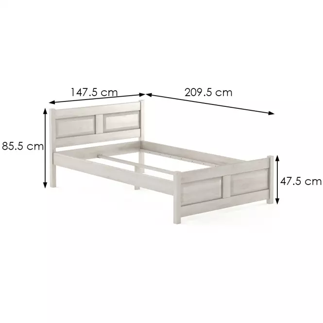 Postel Buk Lk109–140x200 grey