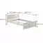 Postel Buk Lk109–140x200 grey,3