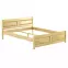 Postel Buk Lk109–160x200 rustikal,2