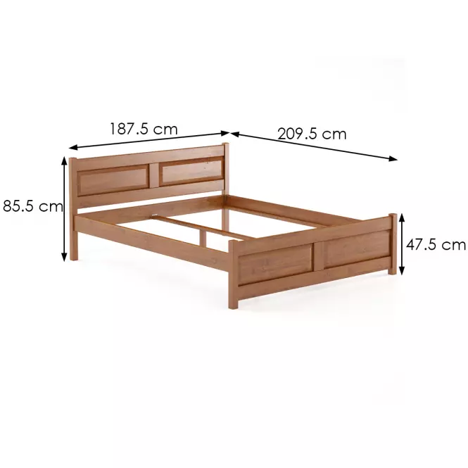 Postel Buk Lk109–180x200 třešeň