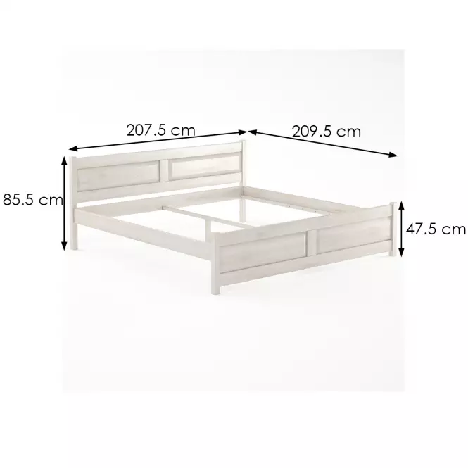 Postel Buk Lk109–200x200 bělené