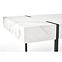 Konferenční stolek Blanca bílá mramor/černá,7