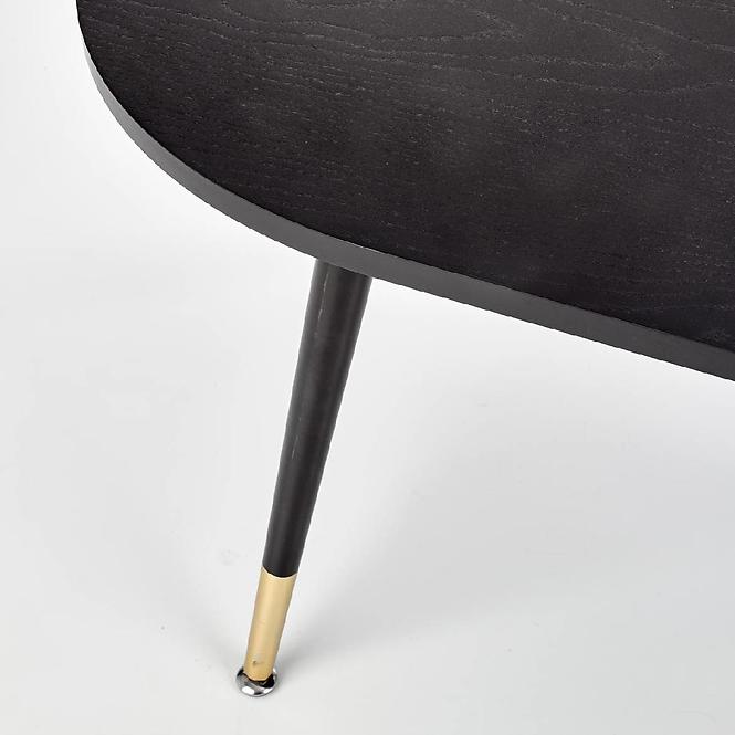 Konferenční stolek Embosa černá/zlatá