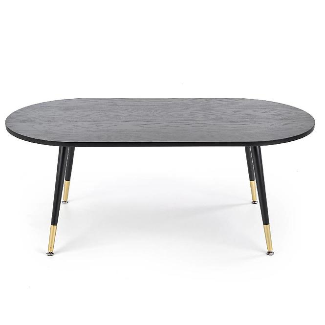 Konferenční stolek Embosa černá/zlatá