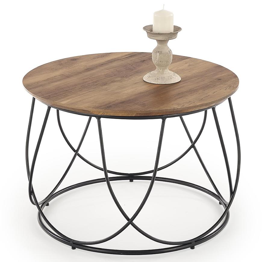 Konferenční stolek Nubira ořech/černá Obrázek