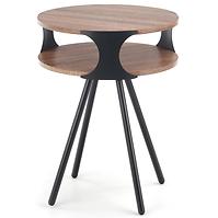 Konferenční stolek Kirby tmavý dub sonoma/černá