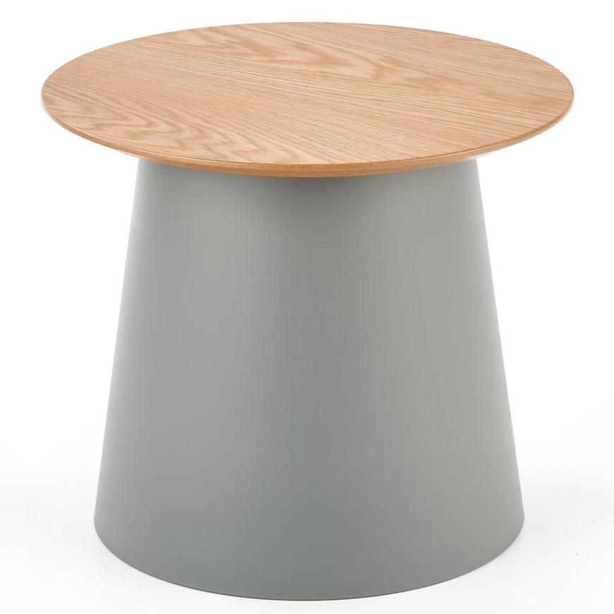 Konferenční stolek Azzura-S přírodní/popelavě šedá