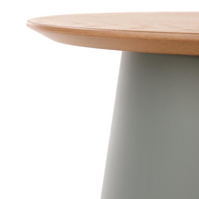 Konferenční stolek Azzura-S přírodní/popelavě šedá,4