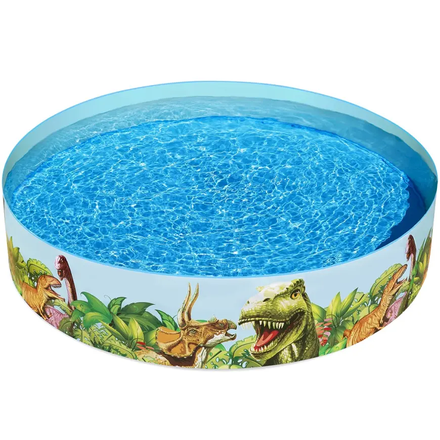 Kruhový Dětský Bazén Dinosaurus 1,83 x 0,38m 55022