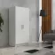 Šatní skříň Pino 2 Bílý,4