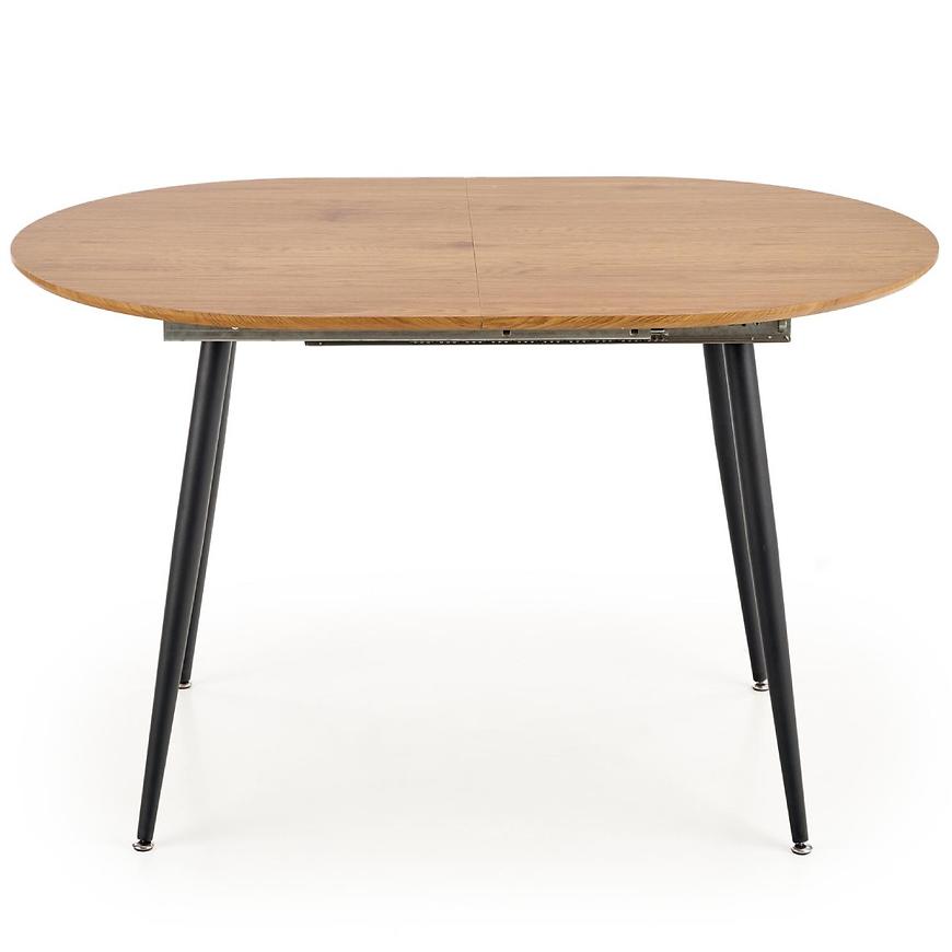 Stùl Colorado 120/160 Mdf/Ocel – Dub Zlatý/Černá Obrázek