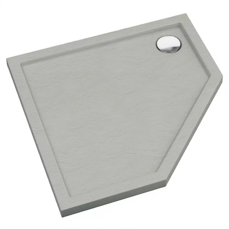 Vanička pětiúhelníkový Caspar New Cement Stone 80x80x5 - 3.2397/CT/ST
