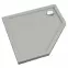 Vanička pětiúhelníkový Caspar New Cement Stone 90x90x5 - 3.2398/CT/ST