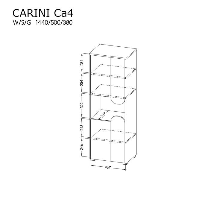Regál 2d Carini Ca4 