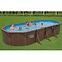 Ocelový bazén Hydrium 610 x 360 x 120 cm, prkno, 561CW,7