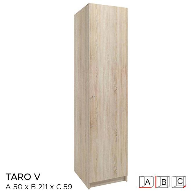 Skříň Taro 5 50cm Dub Sonoma