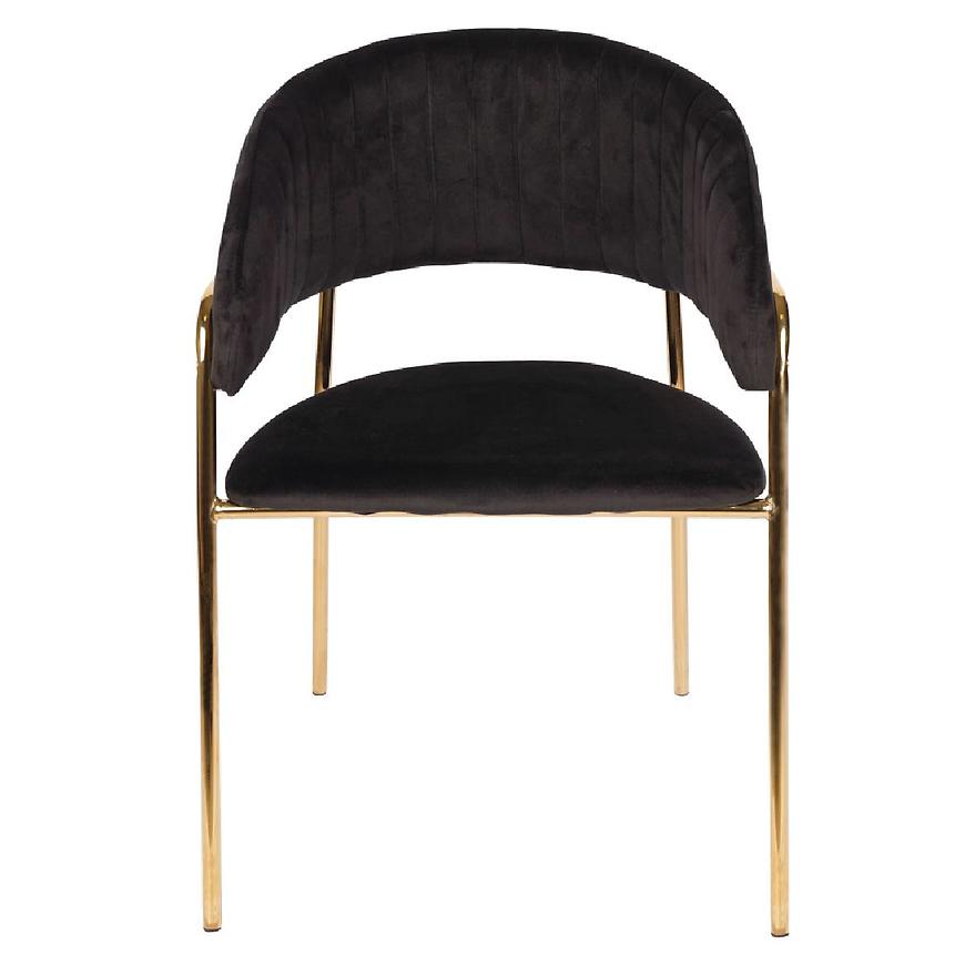 Židle Glamour Černá