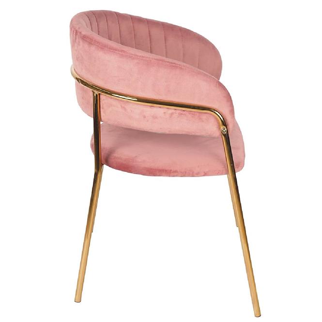 Židle Glamour Růžový