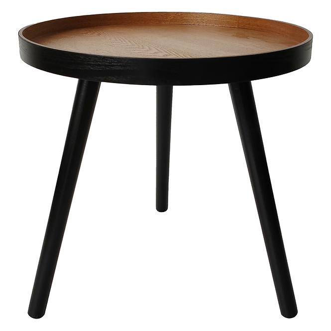Konferenční stolek Calm černá/borovice