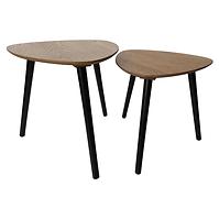 Konferenční stolek Fenix černá/dub přírodní