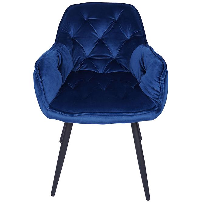Židle Vitos tmavě modrá