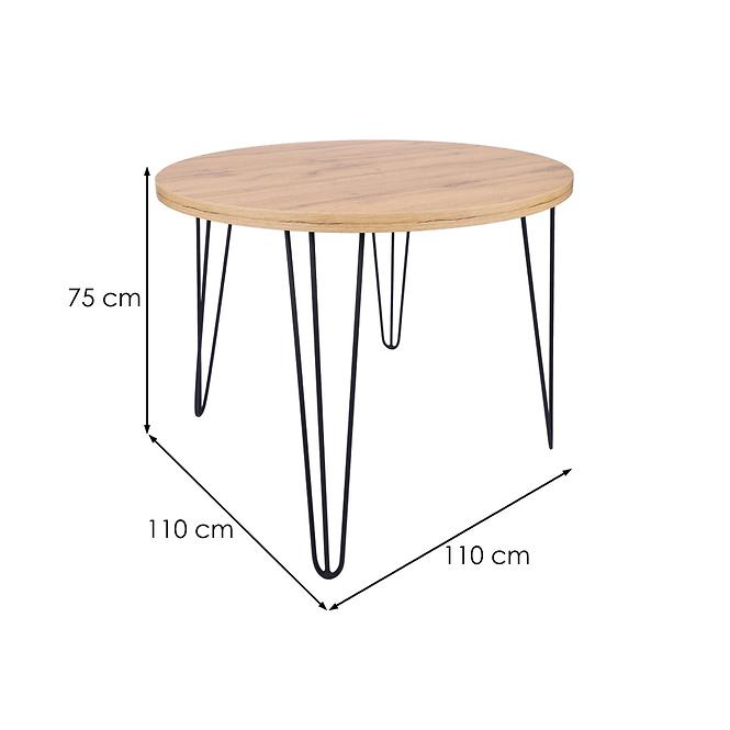 Stůl Tobi 110 dub wotan
