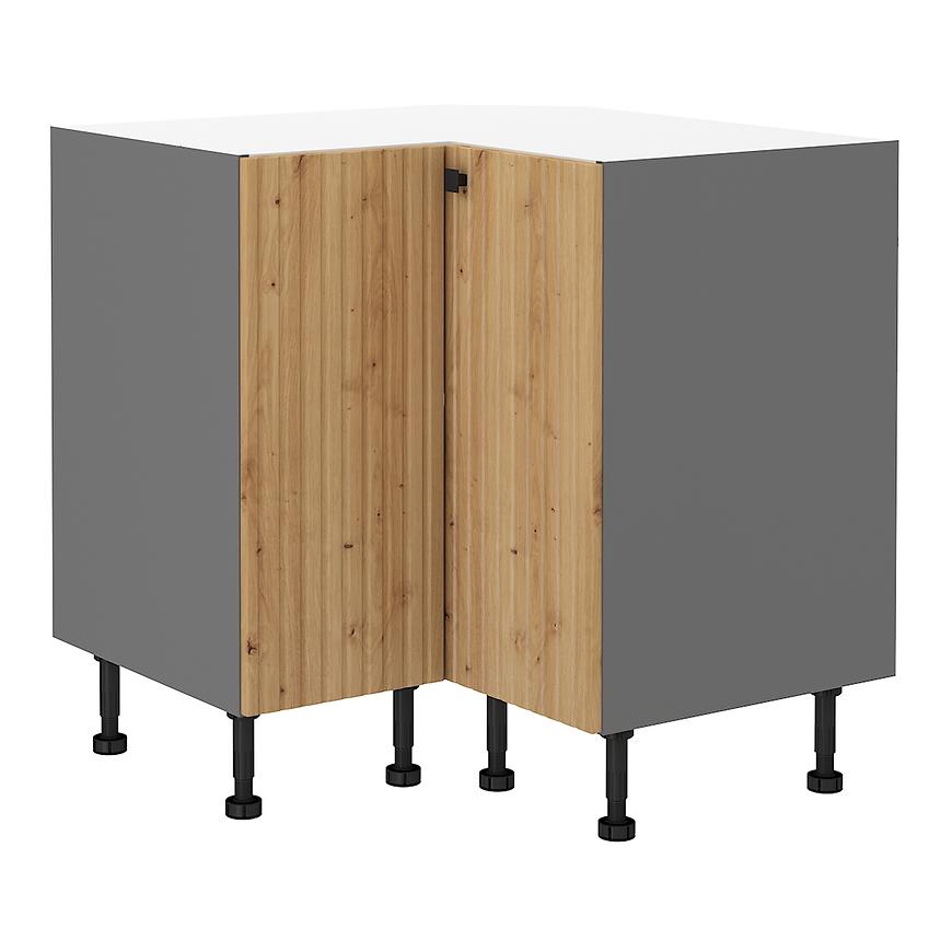 Kuchyňská Skříňka AVA dub artisan/antracit 89x89 dn 1f bb