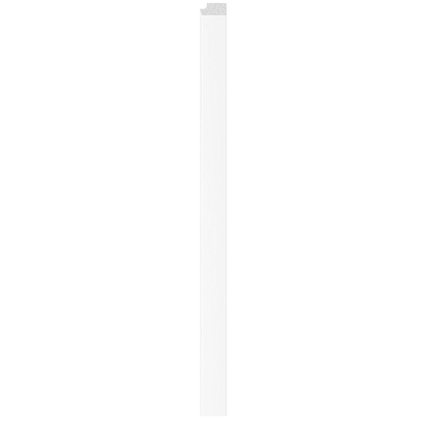 Ukončovací lišta pravá M-LINE Bílá 2.65m