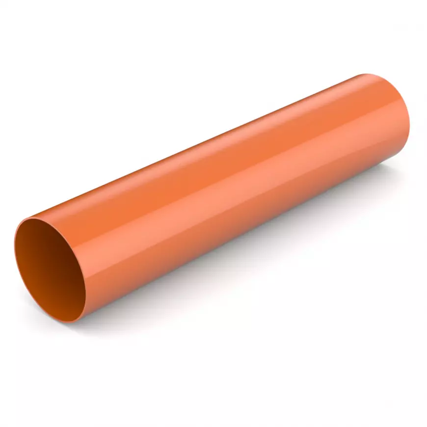 Svodová trubka 90 mm 3 m Bryza cihlová