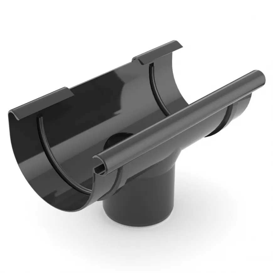 Žlabový kotlík 75/63 mm Bryza černá