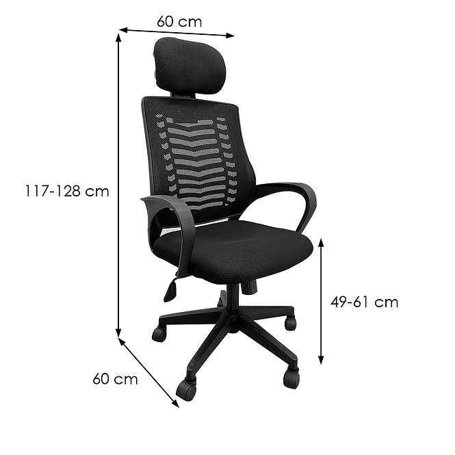 Kancelářská židle Hesper C509 black,2