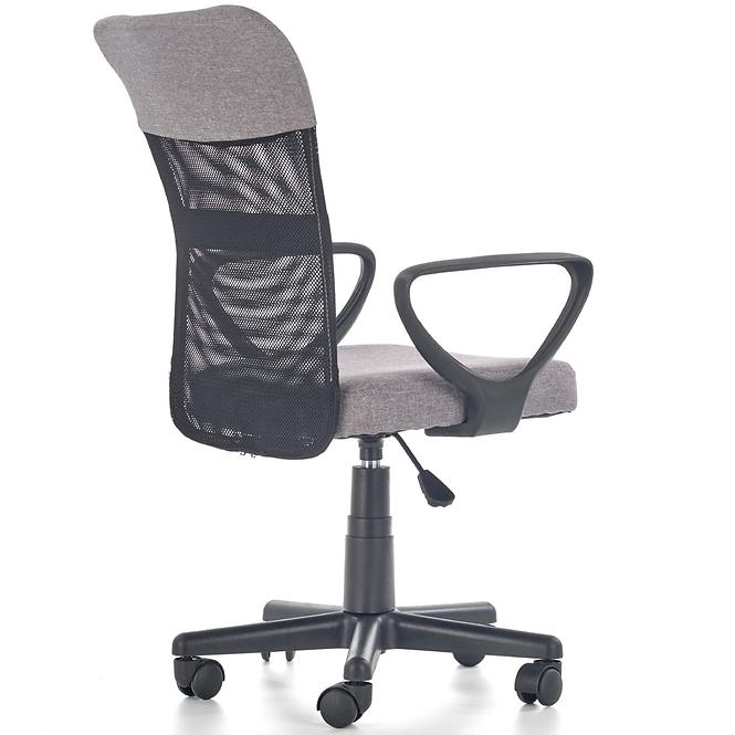 Kancelářská židle Timmy šedá/černá,3
