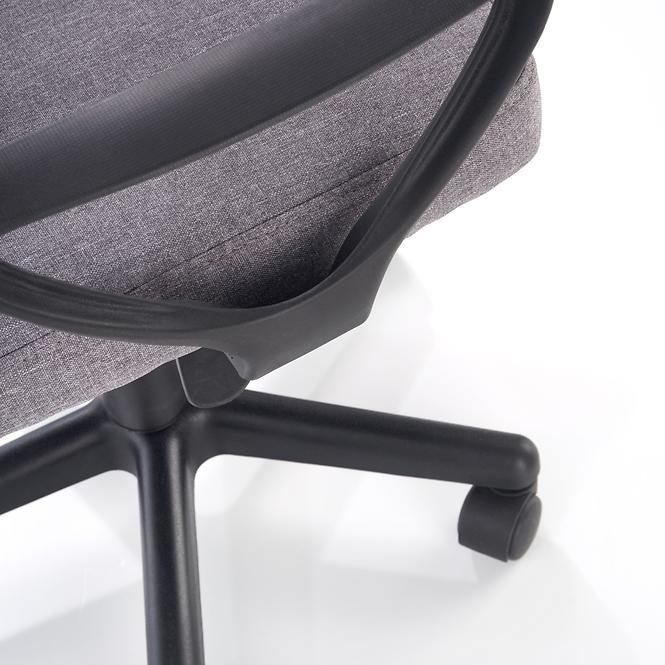 Kancelářská židle Timmy šedá/černá,5