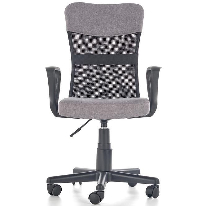 Kancelářská židle Timmy šedá/černá,8