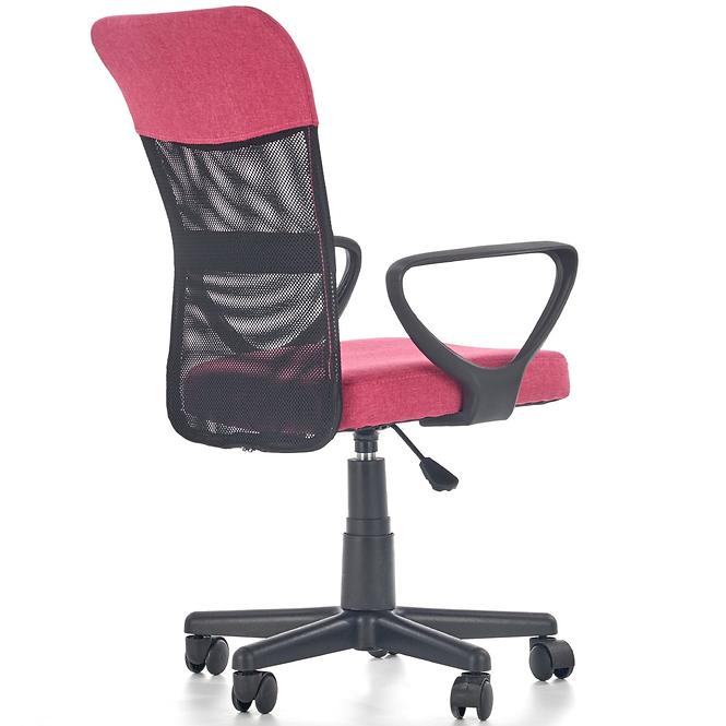 Kancelářská židle Timmy růžová/šedá,7