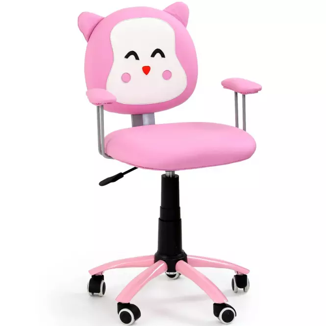 Otáčecí Židle Kitty růžová