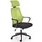 Kancelářská židle Valdez černá/zelená