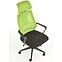 Kancelářská židle Valdez černá/zelená,4