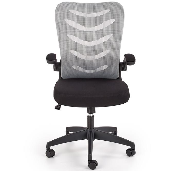 Kancelářská židle Lovren černá/šedá