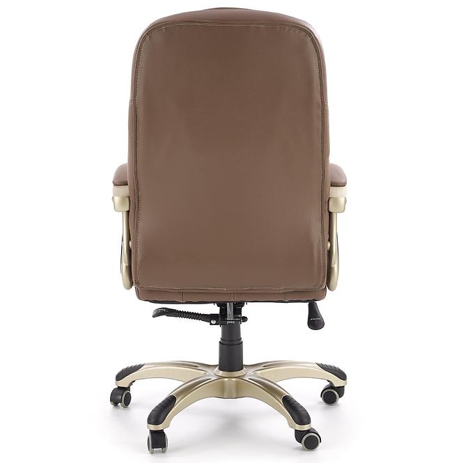 Kancelářská židle Carlos hnědá,6
