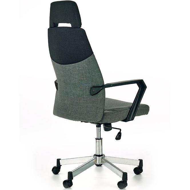 Kancelářská židle Olaf šedá/černá